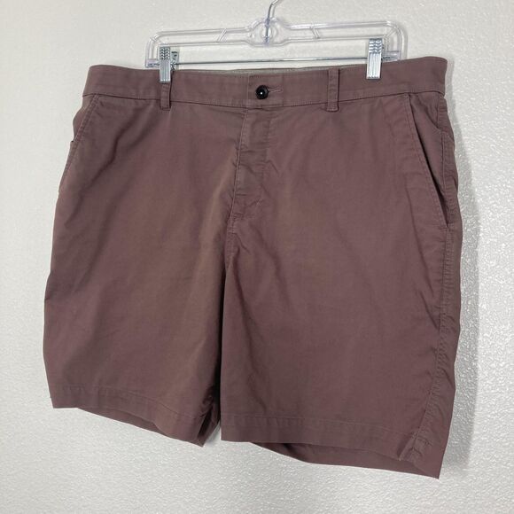 Nike Dri-FIT Chino Golf Shorts Mens 38 Brown Stretch Lightweight DA4142-291 - Picture 2 of 14